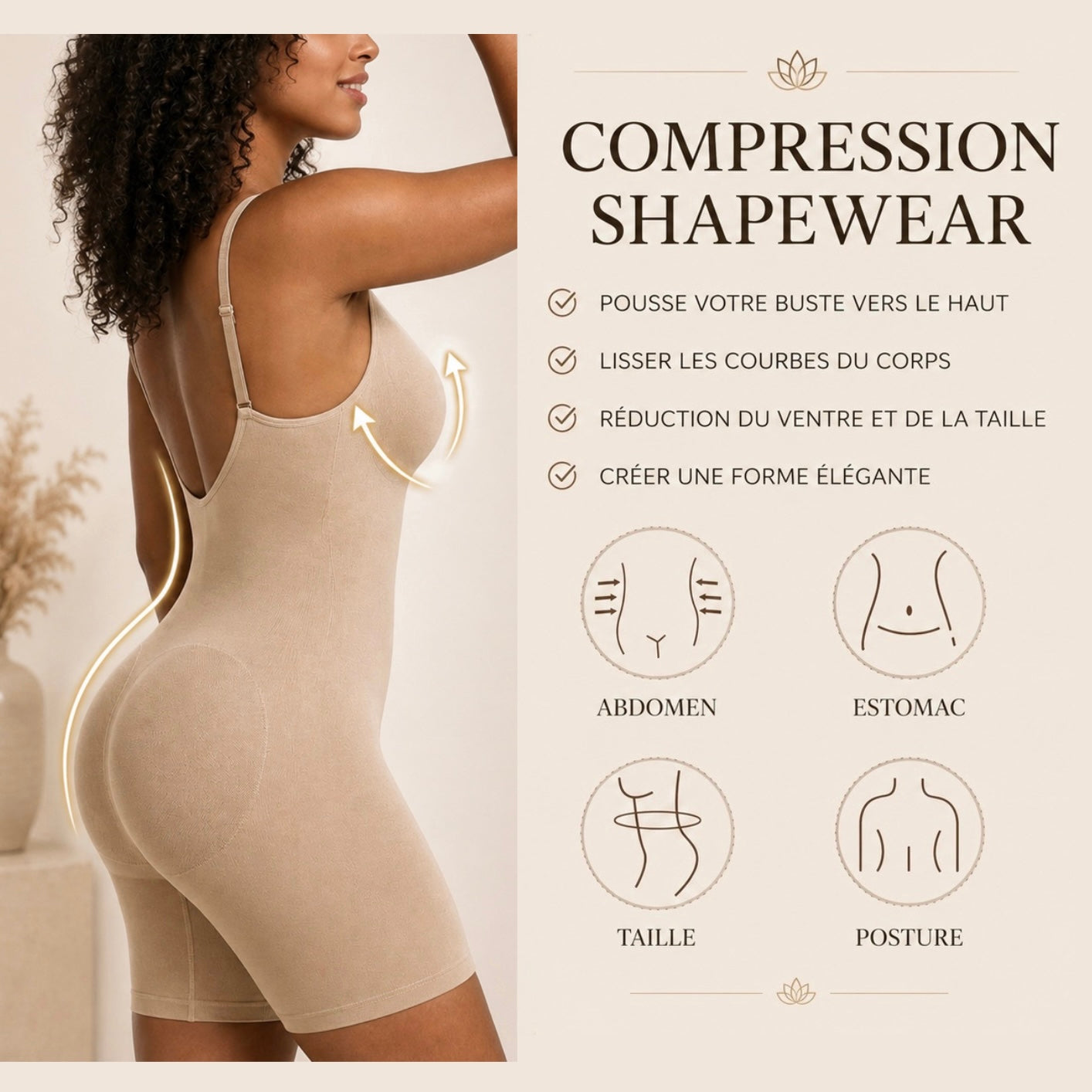 Body Sculptant Short - Effet lissant Intégral